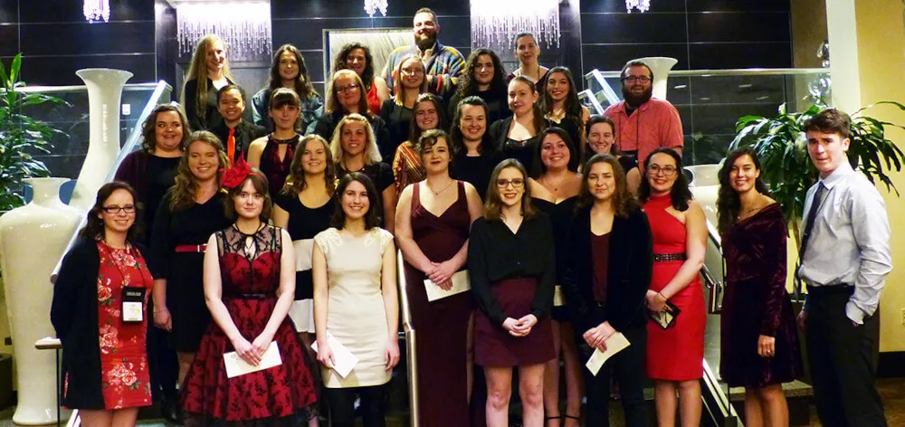 Picture of Sigma Tau Delta Members